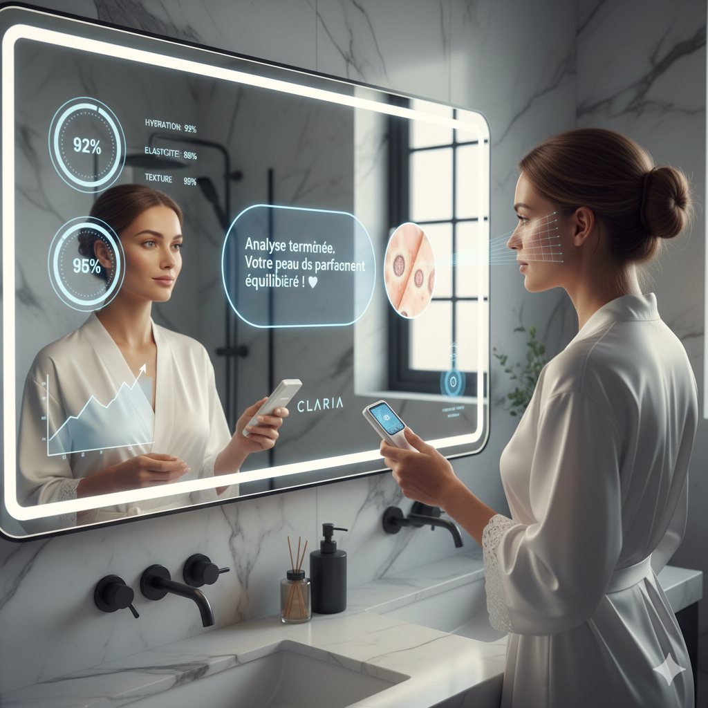 Claria : Le miroir connecté qui vous connaît par cœur