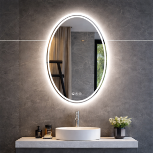 Miroir intelligent Ovale